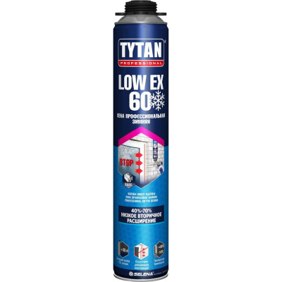 Tytan professional lowex 60 пена профессиональная, зимняя 750 мл 97488