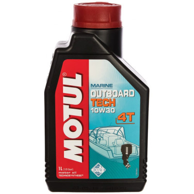 Масло для лодочных моторов MOTUL OUTBOARD TECH 4T 10W30 106453