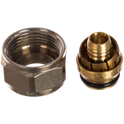 UPONOR FLEX-X ЗАЖИМНОЙ АДАПТЕР ИЗ ПОКРЫТОЙ ЛАТУНИ PE-X 16x2,2-3/4