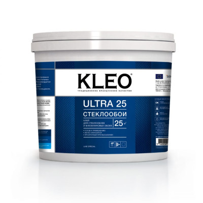 Kleo клей для стеклообоев, готовый 191 ultra 25