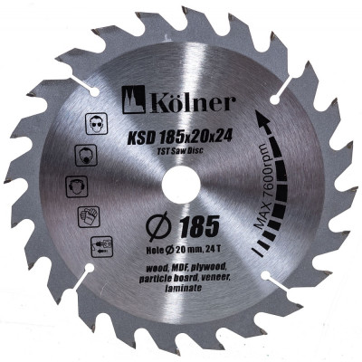 Пильный диск Kolner KSD185*20*24