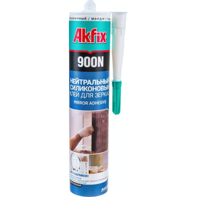 Силиконовый клей-герметик для зеркал Akfix 900N SA081