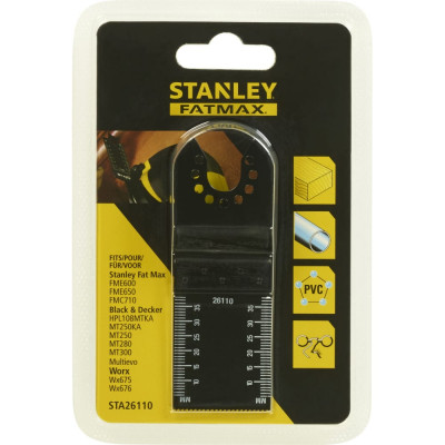 Stanley Насадка д/мультитул пилка 32мм BiM STA26110-XJ