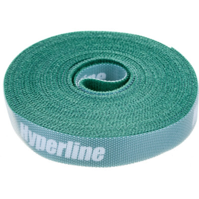Лента-липучка Hyperline WASNR-5x16-GN 401651