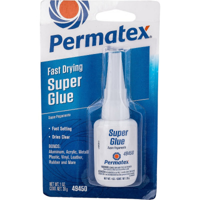 PERMATEX Клей супер СУПЕР ПЕГА универсальный 28г 49450