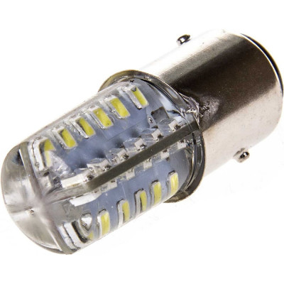 Skyway автолампа диод s25 p21w 48 smd диода ba15s 1-конт белая s08201054