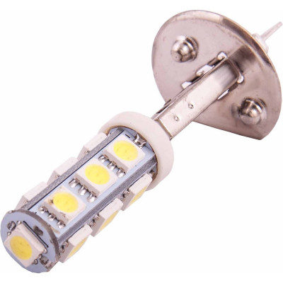 Skyway автолампа диод h1 13 smd диодов 1-конт, белая s08201001