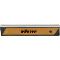 Inforce лезвия 18мм титановые 10 штук в упаковке 11-03-10