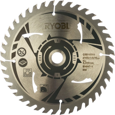 Ryobi Пильный диск для R18CS CSB165A1 5132002774