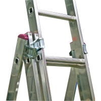 Трехсекционная алюминиевая лестница 3х9 Krause Corda 010391