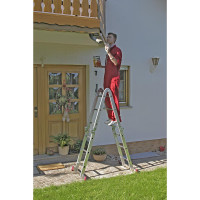 Шарнирная универсальная стремянка-трансформер 4х3 Krause Corda 085009