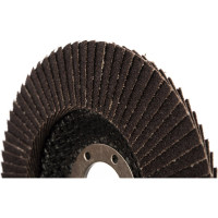 Круг лепестковый конический (115х22.2 мм; К100) для углошлифовальных машин Энкор 20513