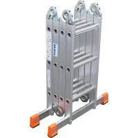 Шарнирная универсальная стремянка-трансформер Krause MONTO MULTIMATIC 4x3 120632