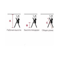 Стремянка Krause MONTO SECURY, 6 ступеней 126542