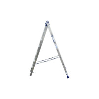 Лестница алюминиевая Алюмет 2х7 ступеней двухсекционная универсальная H2 5207