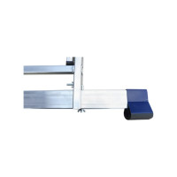 Лестница алюминиевая Алюмет 2х9 ступеней двухсекционная универсальная H2 5209