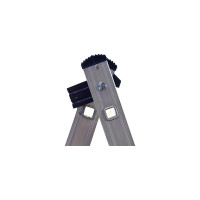 Лестница алюминиевая Алюмет 2х9 ступеней двухсекционная универсальная H2 5209