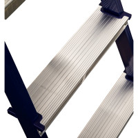 Стальная стремянка Алюмет 4 ступени. Серия M8404