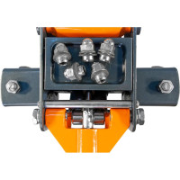 Подкатной двухпоршневой гаражный домкрат Ombra 3 т, 133-485 мм OHT230