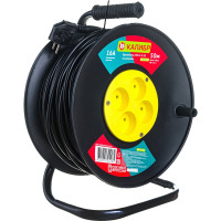 Удлинитель на катушке Калибр 50м 217128 00000034387