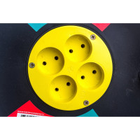 Удлинитель на катушке Калибр 50м 217128 00000034387