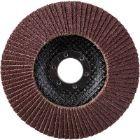 Диск наждачный лепестковый для УШМ (125х22,2 мм; Р80) FIT IT 39554