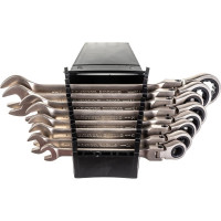 Набор ключей Дело Техники комбинированных трещоточных шарнирных 8 шт., холдер 515480