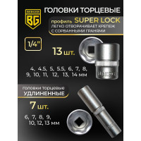 Набор инструментов 151 предмет Berger BG BG151-1214