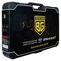 Набор инструментов 151 предмет Berger BG BG151-1214