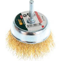 Корщетка-чашка (75 мм) для дрелей FIT IT 38517