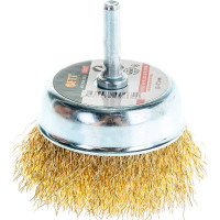 Корщетка-чашка (75 мм) для дрелей FIT IT 38517