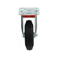Колесо с вращающейся опорой и пластиной крепления (125 мм; 130 кг) Tellure rota 535103