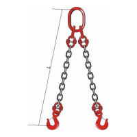 Двухветвевой цепной строп из цепей повышенной прочности на сборных элементах КантаПлюс 8ц2СЦ-1,6/1,0м