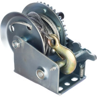 Ручная барабанная лебедка TOR TOR ЛФ-1200 (FD) г/п 0,5 т, длина троса 10 м 113051