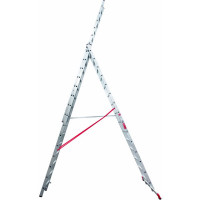 Трехсекционная лестница Новая Высота ПРОФ 3x15 604315