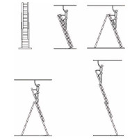 Трехсекционная лестница Новая Высота ПРОФ 3x9 604309