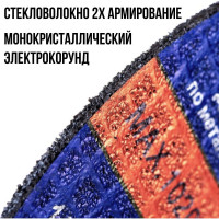 Диск отрезной по металлу T41 (125х22.2 мм) для УШМ CUTOP 12510