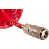 Шланг пневматический (5 м, спиральный, разъем EURO) Quattro Elementi 770-933