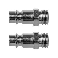 Фитинг-переходник EQ-5 (папа EURO - папа резьба 1/4"; 2 шт.) Quattro Elementi 771-084