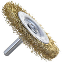 Кордщетка радиальная мягкая (63 мм) для дрели ПРАКТИКА 032-546