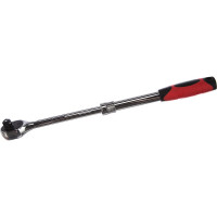 Трещотка 72-зубцовая с телескопической резиновой рукояткой (1/2”, 305-405 мм) JTC 5027