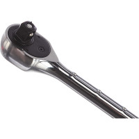 Трещотка 72-зубцовая с телескопической резиновой рукояткой (1/2”, 305-405 мм) JTC 5027