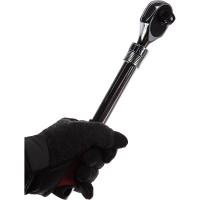 Трещотка 72-зубцовая с телескопической резиновой рукояткой (1/2”, 305-405 мм) JTC 5027