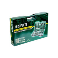 Универсальный набор инструмента, 101 шт 1/4 и 1/2 DR, SATA 09404