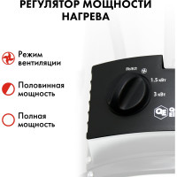 Электрическая тепловая пушка QUATTRO ELEMENTI QE-3000 ETN 649-257