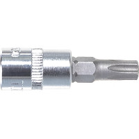 Бита-головка с отверстием 1/4” TORX T30Hх37мм JTC 23530