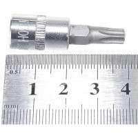 Бита-головка с отверстием 1/4” TORX T30Hх37мм JTC 23530