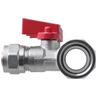 Коллектор для металлопластиковых труб с отсекающими кранами MasterProf 3 выхода, х3/4", х16 мм ИС.071092