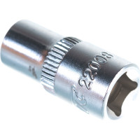 Головка торцевая 1/4” TORX E8х25мм JTC 22008