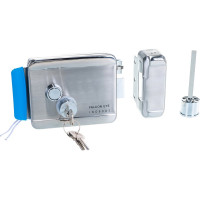 Накладной электромеханический замок Falcon Eye FE-2369, универсальный, с блокировкой кнопки 00-00010875